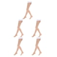 thumbnail image 2 of maskred Soft And Comfortable Tights High Stocking Stretchy Warm Fashionable Easy To Wear Nylon Compression Stockings Toe wrapping - skin S 5Set, 2 of 6