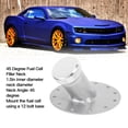 thumbnail image 4 of 45 Degree Fuel Cell Filler Neck with 12 Bolt Steel Base Aluminum Cap 1.5in Inner Diameter, 4 of 7