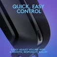 thumbnail image 4 of Logitech G335 Wired Gaming Headset, with Flip to Mute Microphone, 3.5mm Audio Jack, Memory Foam Earpads, Lightweight, Compatible with PC, PlayStation, Xbox, Nintendo Switch/Switch 2 - Black, 4 of 10
