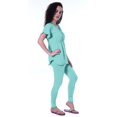 thumbnail image 4 of Moomaya Ensemble de Nuit pour Femmes Pyjama en Coton Tenue de Sommeil 2 Pcs Chemises de Nuit, 4 of 7