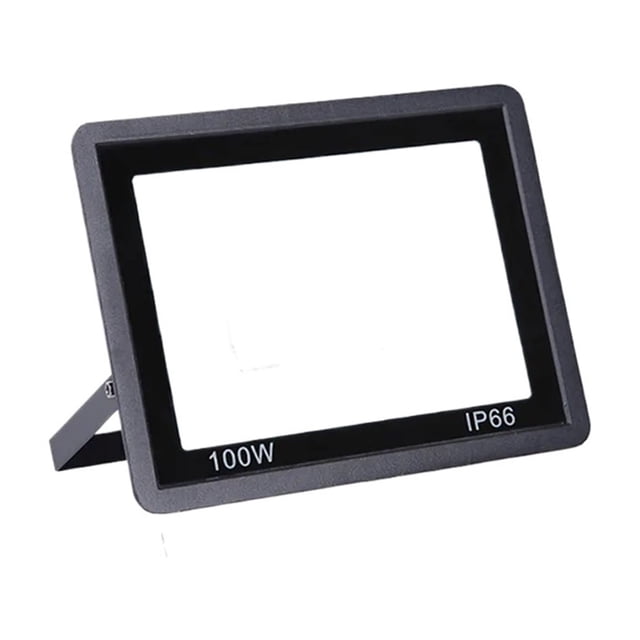 Projecteur à DEL Ultramince pour l'Extérieur, Projecteur à DEL Réflecteur 100 W, Lampe IP65 Étanche, Projecteurs pour Jardin, Rue et Cour, Grand Application