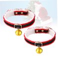 thumbnail image 4 of HEATSHAKING 2Pack Holiday Dog Collar for Pets Christmas Themed Pointed Cloth 14.6x0.8x0.8in, 4 of 7