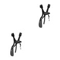 thumbnail image 2 of kurtrusly Double Shoulder Strap Simple Professional Strimmer Part Adjustable Nylon Fixing Belt Padded Lawn Mower Harness Black 2Set, 2 of 6