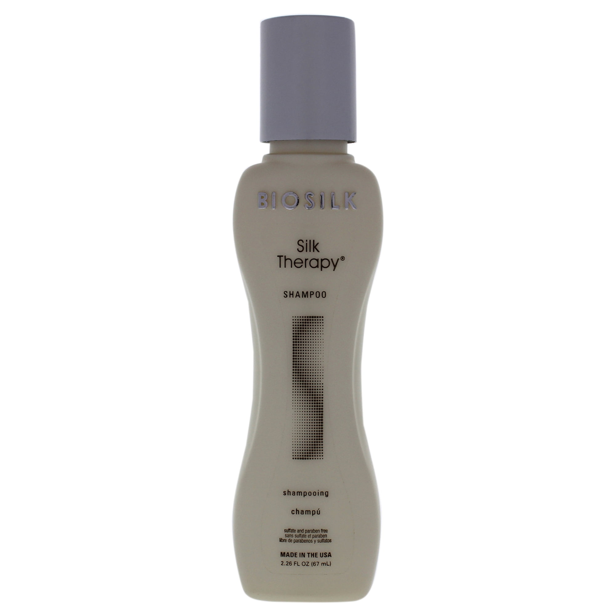 Silk Therapy Shampoo - Travel Size by Biosilk for Unisex - 2.26 oz Shampoo