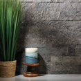 thumbnail image 2 of Aspect Peel and Stick Stone Overlay Kitchen Backsplash - Frosted Quartz(Approx. 15 sq ft Kit), 2 of 2