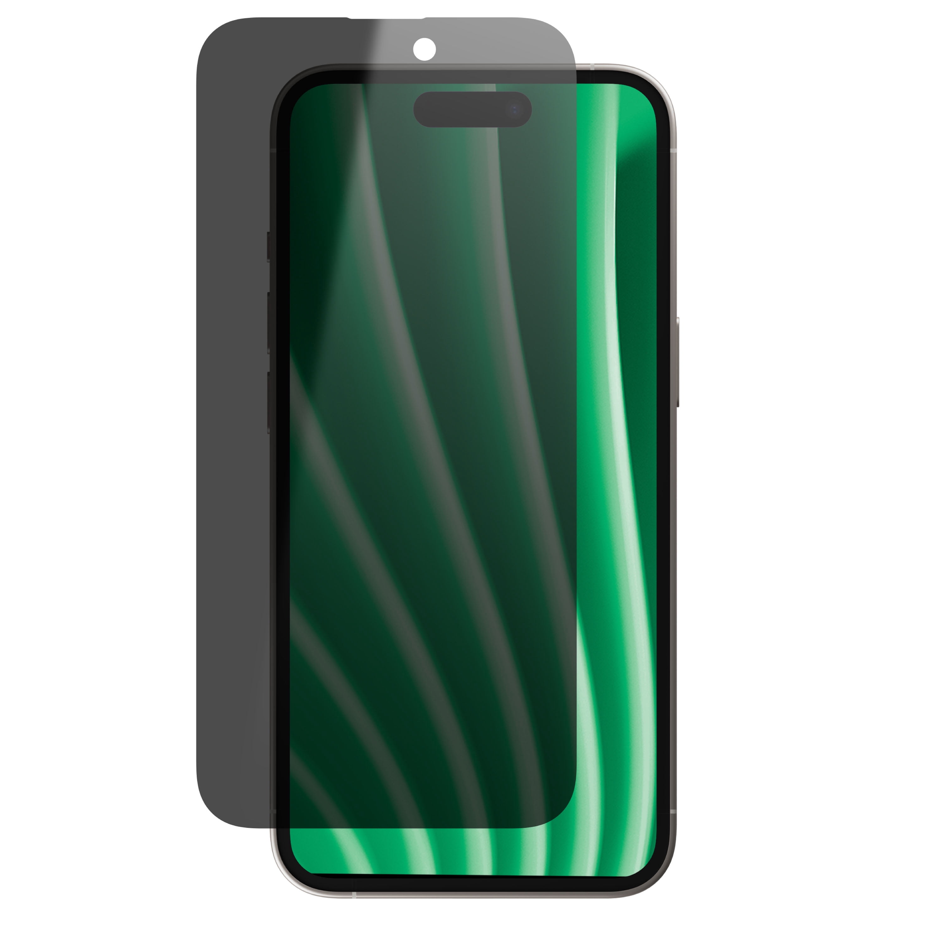 onn Privacy Screen Protector for iPhone® 16 Plus / 15 Plus / 14 Pro Max, 180° Privacy, Made with Durable Glass by Corning™ for Ultimate Protection, Includes Advanced Easy Application Tray