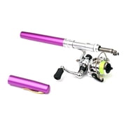 yingyy Portable Type Fishing Rod Aluminum Alloy Telescopic Fishing Pole Outdoor Fishing Tackle Pocket Size Rod No.3