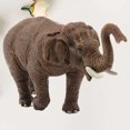 thumbnail image 3 of 1PC Asian Female Elephant Model Simulation Mini Static Wildlife Elephant Adornment Toy, 3 of 8