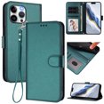 thumbnail image 1 of GANGXUN Wallet Case for iPhone 13 Pro Max – Magnetic Closure, RFID Blocking, Wrist Strap, Wireless Charging Compatible, 1 of 6
