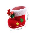 thumbnail image 3 of Iumwxz Pot à Bonbons en Forme de Botte Rouge avec Porte-Stylo Suspendu pour la Saint-Valentin Décorations de Fête de Pâques Ou de Printemps Conteneur de Rangement pour Décoration de Bonbons et Collations 15x13x6cm, 3 of 6