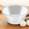 thumbnail image 2 of Herwey Multifunction Mixing Bowl Serving Cooking Egg Beating Container Salad Bowl for Home Barbecue Restaurant, Stainless Steel Egg Bowl, Stainless Steel Mixing Bowl, 2 of 8