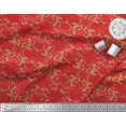 thumbnail image 2 of Soimoi Poly Georgette Fabric Filigree Damask Printed Craft Fabric by the Yard 42 Inch Wide, 2 of 3