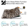 thumbnail image 4 of DuraSafe Cases iPad PRO 11 2020 2021 2022 [ PRO 11 Inch 2 3 4 Generation ] Trifold Printed PC Lightweight Protective Clear Back Cover - Leopard, 4 of 7
