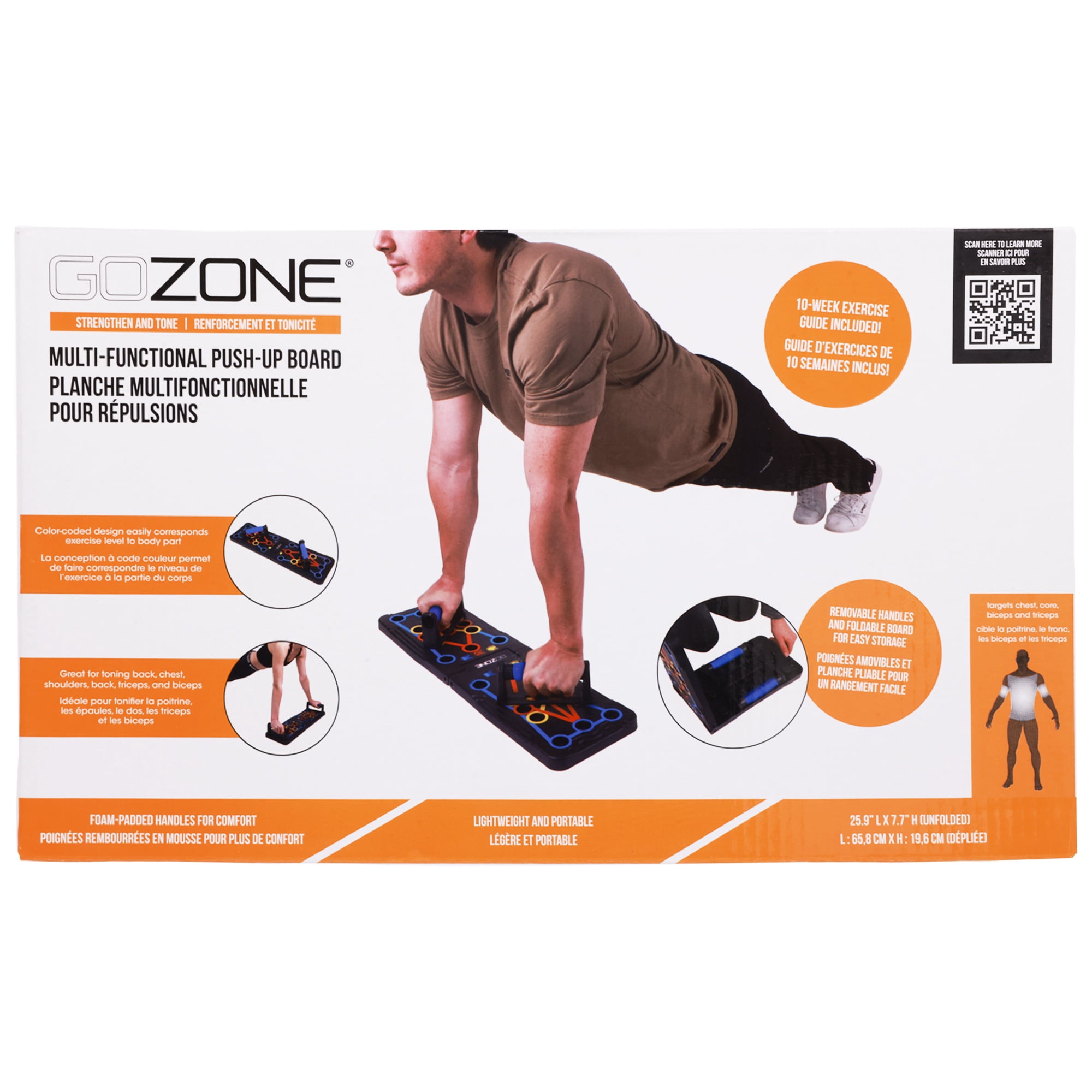 Planche de pompes multifonctionnelle GoZone
