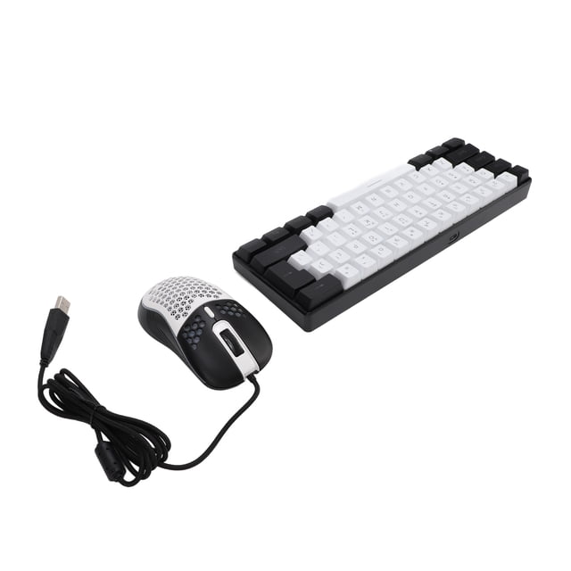 Clavier de Jeu Rétroéclairé RVB, Clavier Filaire Rétroéclairé Multicolore avec Sensation Mécanique, Conception Ergonomique, Prêt à l'Emploi pour 10, Mac OS X