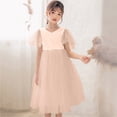 thumbnail image 1 of Robes pour Fille, Robe en Tulle à Volants, Robe d'Été pour Filles, Robe d'Anniversaire pour Fille, Vêtements pour Tout-Petites Filles 8-9 Ans, 1 of 8