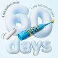 thumbnail image 3 of ORDO Sonic Kids Battery Toothbrush - Minions Blue, 3 of 5