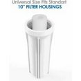 thumbnail image 2 of 25 Micron Sediment Removal for Water Filtration, 1-Year Durability 3-Pack Universal 10" Wound Filter Cartridges, 2 of 5