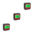 thumbnail image 2 of Shengyu 1/2/3 Level Box Protractor 490° Levels Gauge Bevel Gauges with Magnetic Base Electronic Angle Protractors Measuring Tools Red/Type 1 3PCS, 2 of 6