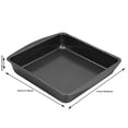 thumbnail image 2 of Lasagna Pan for Baking and Roasting – Durable Metal Baking Pan with Easy-Clean Coating Oven Safe Versatile Lasagna Casserole Bread Dish for Everyday Cooking, 2 of 3
