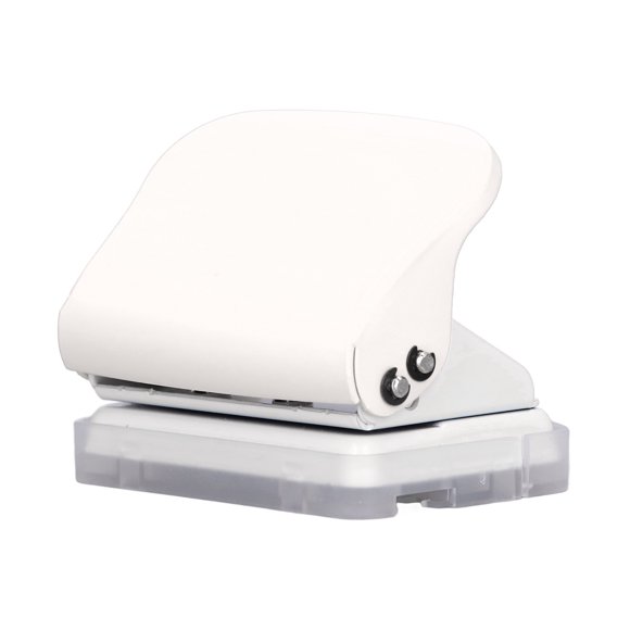 Loose Leaf Puncher Small Hole Punch Paper Punch Hole Puncher Handheld Hole Puncher Hole Punch Ruler Design Quick Positioning 3 Holes Metal Paint Body Loose Leaf Puncher For