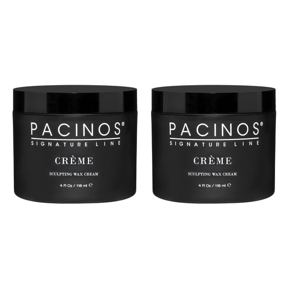 Pacinos Crème Cire Sculptante pour Cheveux - Crème Coiffante à Brillance Moyenne Soluble dans l'Eau