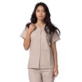thumbnail image 4 of Adar Universal Scrubs For Women - Snap Front Scrub Top, 4 of 7