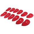 thumbnail image 4 of ziyahi 12 Pieces Waterproof PU Leather Golf Iron Head Cover Headcover Set Red, 4 of 9