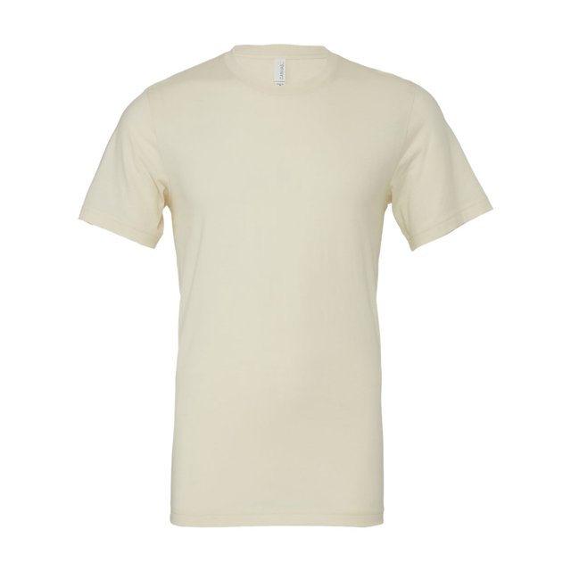 Bella Canvas Men`s 3001c, 4XL, Natural