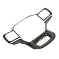thumbnail image 3 of Steering Wheel Trim, Steering Wheel Panel Cover ABS Decorative Anti Aging Easy Installation  For Cars, 3 of 8