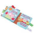 thumbnail image 4 of Livre en Tissu pour Bébé Hochet d'Apprentissage Animal Mignon Jouet Éducatif Résistant à l'Usure, 4 of 7