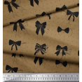 thumbnail image 3 of Soimoi Toile de Coton Marron Imprimé par Yard 56 Pouces de Large, 3 of 5