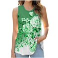 thumbnail image 2 of SDNall Women Printed Pullover Fashionable Casual Round Neck Top, 2 of 9