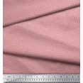 thumbnail image 3 of Soimoi Crepe Silk Fabric Geometric Small Printed Craft Fabric by The Yard 42 Inch Wide, 3 of 3