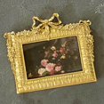 thumbnail image 2 of Photo Frame Picture Holder Home Rustic Family Art Ornate Decor Embossed Rectangle Family Art for Gift Wedding, 2 of 9