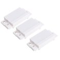 thumbnail image 1 of Unique Bargains 3pcs MC-31 Surface Mount Wired NO+NC Door Sensor Alarm Magnetic Reed Switch, 1 of 1