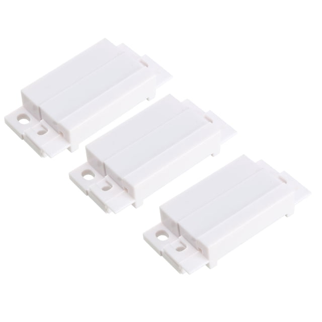 Unique Bargains 3pcs MC-31 Surface Mount Wired NO+NC Door Sensor Alarm Magnetic Reed Switch