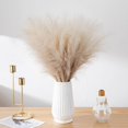 thumbnail image 2 of Artificial Fluffy Reed Grass Branches Home Decoration Housewarming Gifts  Light Yellow, 2 of 8