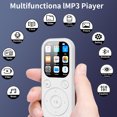 thumbnail image 4 of MP3 Player with Bluetooth 5.4, Portable Music Player with HiFi Speaker Voice Recorder 1.8" Screen,128G White, 4 of 8