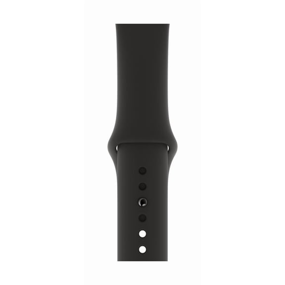 Bracelet sport à rabat Noir pour Apple Watch 44mm