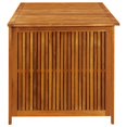 thumbnail image 3 of vidaXL Garden Storage Box 150x80x75 cm Solid Acacia Wood, 3 of 7