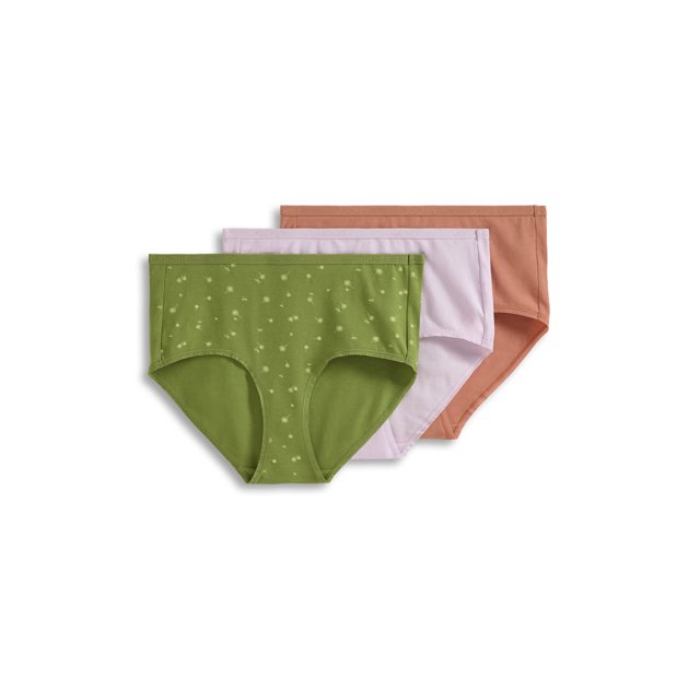 Jockey Culotte Moderne Extensible en Coton Biologique pour Femmes - Lot de 3