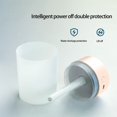 thumbnail image 4 of Mini Air Purifier Humidifier with Colorful Night Light, Ultrasonic Cool Mist for Bedroom and Desk, Silent Operation, Adjustable Mist Output and Auto ShutOff for Home Use, 4 of 9