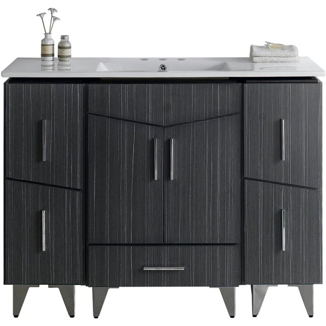 Imaginations Américaines 48 po W Vanity Set Gris