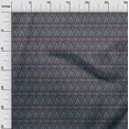 thumbnail image 2 of oneOone Cotton Poplin Fabric Geometric & Floral Block Printed Fabric 1 Yard 42 Inch Wide, 2 of 4