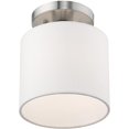 thumbnail image 2 of Livex Lighting 41094-91 Support de Plafond en Nickel Brossé 1 Lt, 2 of 3