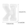 thumbnail image 1 of XZNGL Alphabet Cake Baking Mould English Letter Silicone Mold 3D Alphabet Letter, 1 of 1