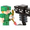 thumbnail image 2 of Minecraft-Créer-Un-Bloc-Alex vs. Wither Coffret 2 Figurines, 2 of 6