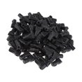 thumbnail image 2 of Maoww 100Pcs Hook Stop Lock Safety Lockout Padlock Anti-Theft Lock Black 6 mm, 2 of 9