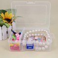 thumbnail image 4 of Rectangular Transparent Parts Box Screw Jewelry Plastic Container Home Supply, 4 of 8
